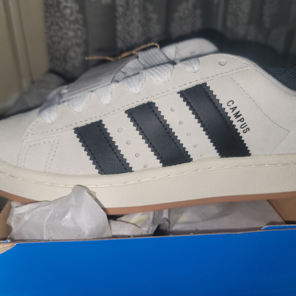 Adidas Campus Men's Shoes - White and Black